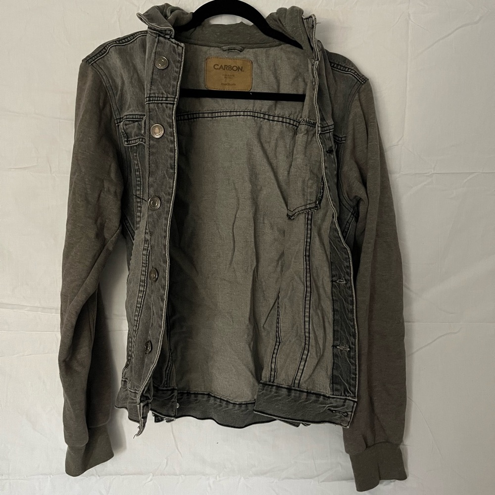 Jean/hoodie jacket